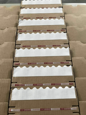 지퍼 운송 박스를 위한 물결모양 카톤 박스 중첩기 접착기 기계류 18KW 380V